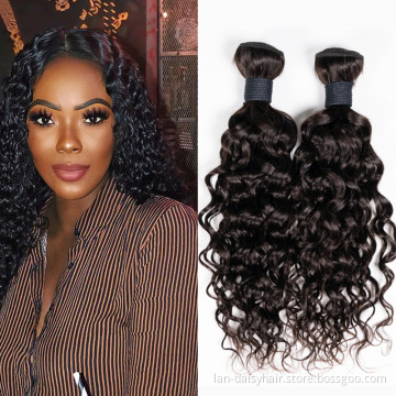 Lan-Daisy Peruvian Spanish Curly Human Hair Bundles In Wholesale Remy Human Hair Weave Kinky Curly Bundles 8"-18" Inches